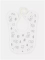 Нагрудник Mowbaby Birds (3 шт.) milk арт. 0182 4670078640369