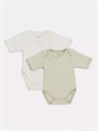 Боди 2 шт. с коротким рукавом Rant Hugs and kisses Light green 4670078622525