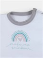 Боди Rant Rainbow с коротким рукавом Grey 4670078637901
