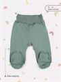 Ползунки 2 шт. Rant Hugs and kisses Sage green 31/33 4670078654007