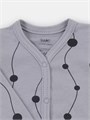 Боди 2 шт. Rant Hugs and kisses Pattern 64/67 Grey-brown 4670078657794