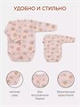 Боди 2 шт. Rant Hugs and kisses Pattern 64/67 Milk-pink 4670078657855
