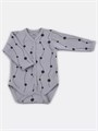 Боди 2 шт. Rant Hugs and kisses Pattern 64/67 Grey-pink 4670078657909