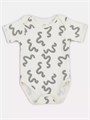 Боди 2 шт. Rant Hugs and kisses Pattern с коротким рукавом Milk-pink 4670078658012
