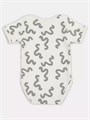 Боди 2 шт. Rant Hugs and kisses Pattern с коротким рукавом Milk-pink 4670078658012