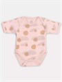 Боди 2 шт. Rant Hugs and kisses Pattern с коротким рукавом Grey-pink 4670078658043