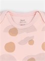 Боди 2 шт. Rant Hugs and kisses Pattern с коротким рукавом Grey-pink 4670078658043