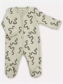 Комбинезон 2 шт. Rant Hugs and kisses Pattern Grey-green 11/16 4670078658067