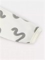 Комбинезон 2 шт. Rant Hugs and kisses Pattern Milk-brown 11/16 4670078658142