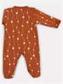 Комбинезон 2 шт. Rant Hugs and kisses Pattern Milk-brown 11/16 4670078658142