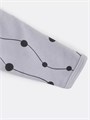 Комбинезон 2 шт. Rant Hugs and kisses Pattern Grey-pink 11/16 4670078658197