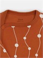 Распашонка 2 шт. Rant Hugs and kisses Pattern Grey-brown 53/54 4670078658395