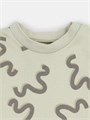 Футболка 2 шт. Rant Hugs and kisses Pattern Grey-green 4670078658463
