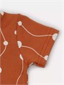 Футболка 2 шт. Rant Hugs and kisses Pattern Grey-brown 4670078658500