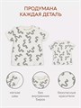 Футболка 2 шт. Rant Hugs and kisses Pattern Milk-brown 4670078658531