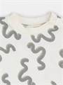Футболка 2 шт. Rant Hugs and kisses Pattern Milk-brown 4670078658531