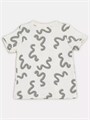 Футболка 2 шт. Rant Hugs and kisses Pattern Milk-brown 4670078658531