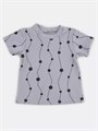 Футболка 2 шт. Rant Hugs and kisses Pattern Grey-pink 4670078658609