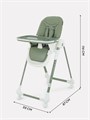 Стульчик для кормления Mowbaby Honey 2024 Green 4670078647429