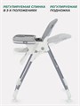 Стульчик для кормления Mowbaby Honey 2024 grey 4670078647436