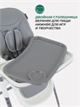 Стульчик для кормления Mowbaby Honey 2024 grey 4670078647436