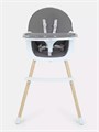 Стульчик для кормления Mowbaby Crispy grey 4670078635068