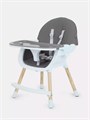 Стульчик для кормления Mowbaby Crispy grey 4670078635068
