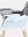 Стульчик для кормления Mowbaby Crispy grey 4670078635068