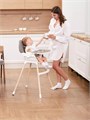 Стульчик для кормления Mowbaby Crispy grey 4670078635068