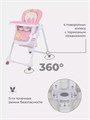 Стульчик для кормления Rant Nature pink 4630053751589