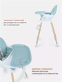 Стульчик для кормления Mowbaby Crispy blue 4670078635020
