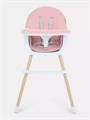 Стульчик для кормления Mowbaby Crispy pink 4670078635044