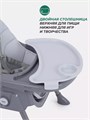 Стульчик для кормления Mowbaby Nemo Light grey 4670078647474