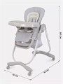 Стульчик для кормления Rant Cafe 2024 Light grey 4670078649812