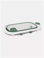 Ванна детская Mowbaby Oasis складная со сливом 83 см Green 4670078647573