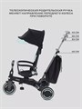 Велосипед 3-колесный Mowbaby Trixie Black-green 4670078656858
