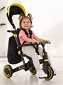 Велосипед 3-колесный Mowbaby Trixie Black-yellow 4670078656841