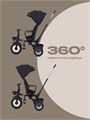 Велосипед 3-колесный Mowbaby Rodeo Black 4670078656421