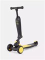 Самокат 3-колесный Rant Rider black-yellow 4670078656964