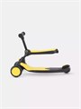Самокат 3-колесный Rant Rider Plus black-yellow 4670078656988