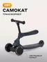 Самокат 3-колесный Rant Rider grey 4670078641328