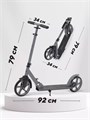Самокат 2-колесный Mowbaby Prisma Grey 4670078656735