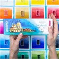 Набор акварели Veroneze, кюветы 1,5 мл, 25 цветов, металлическая коробка 630900