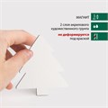 Холст на магните, набор 4 штуки, форма квадрат /  круг / сердце / елка 195230, 195232, 195231, 195233