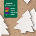 Холст на магните, набор 4 штуки, форма квадрат /  круг / сердце / елка 195230, 195232, 195231, 195233