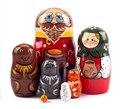 Матрешка сказка Колобок 7 мест 1833