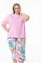 Пижама футболка и капри М325385рм М325385рм