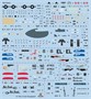 72001  авиация  EF-2000 TYPHOON-MODEL SET-STARTER KIT  (1:72) 8,00128E+12