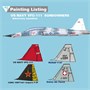 32002  авиация  F-5F Tiger II two-seat, trainer Fighter, US NAVY VFC-111 & USMC VMFT-401  (1:32) 4,71151E+12