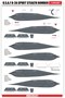 UA72214  авиация  USAF B-2A Spirit Stealth Bomber With AGM-158 Missile  (1:72) 4,58946E+12